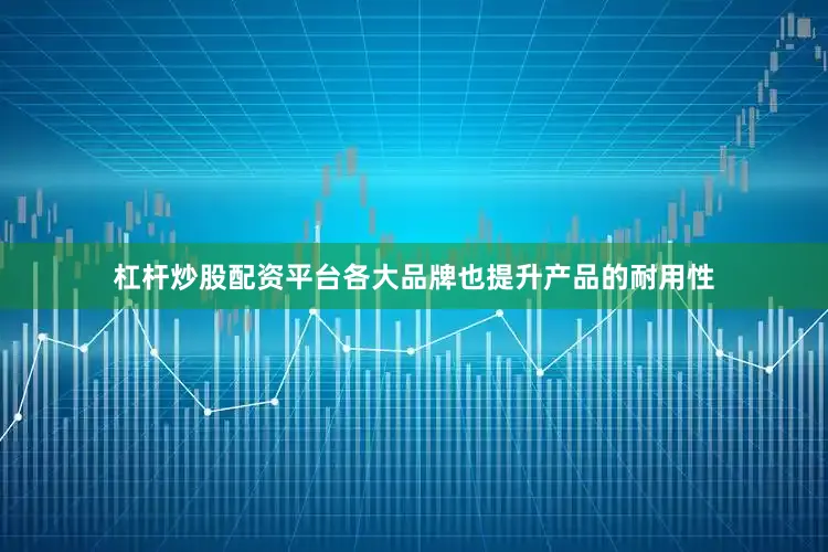 杠杆炒股配资平台各大品牌也提升产品的耐用性